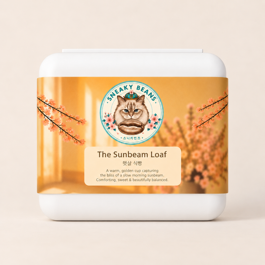 The Sunbeam Loaf cat illustration by Sneaky Beans Singapore