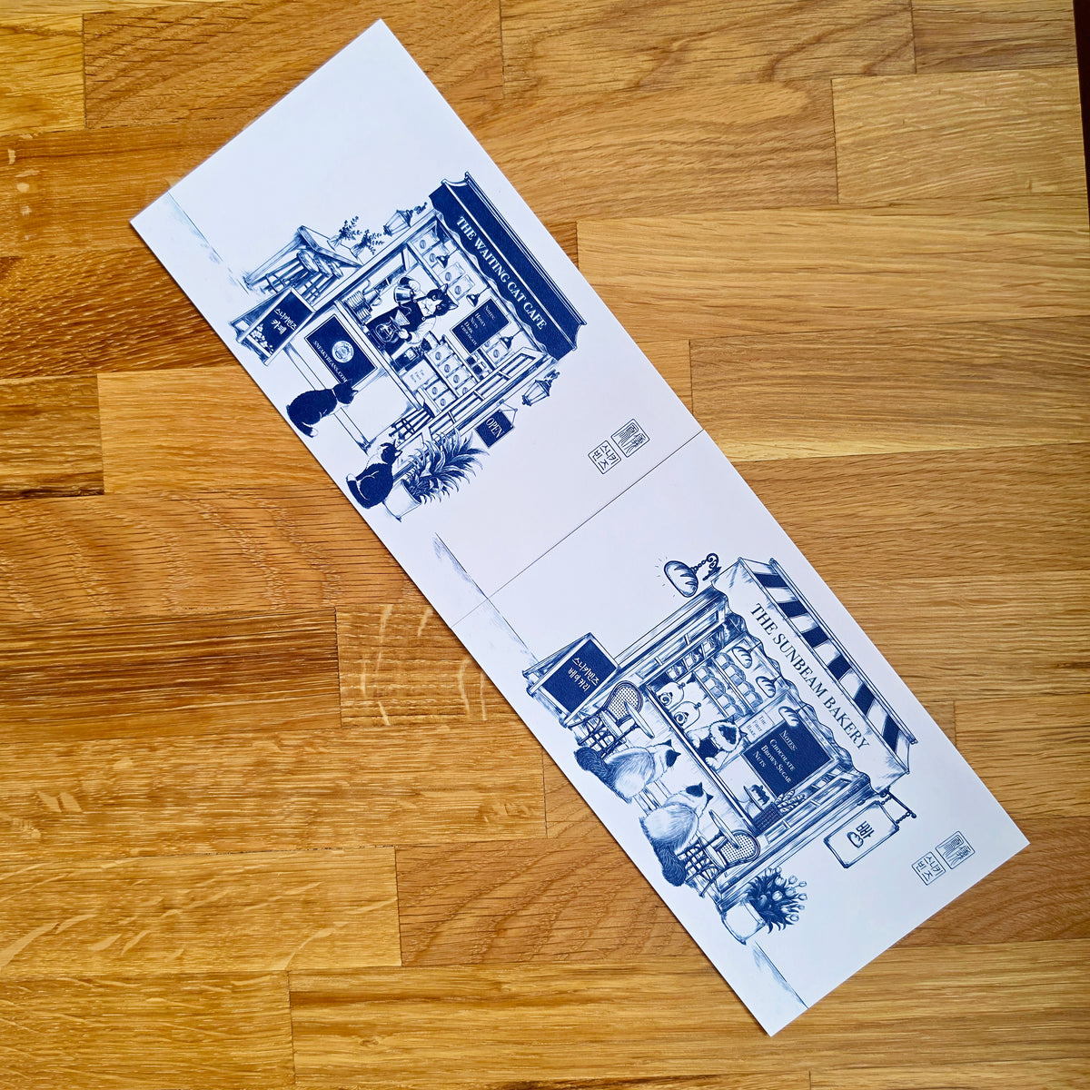 The Sunbeam Bakery Postcard (선빔 로프 베이커리)